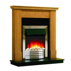 Europa Carolina Electric Fireplace Suite